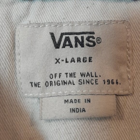 Vans Casual Tropical Pineapple Button Down Junior Shirt XL - Picture 4 of 5